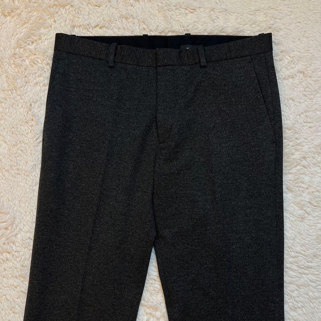 美品✨ Theory NAMBA TWILL ジャージー スラックス ブラック