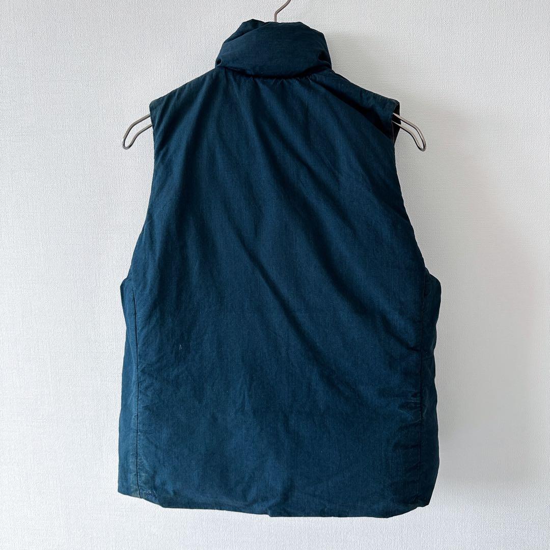 45R 45rpmインディゴ ダウンベスト ネイビー ビーズ