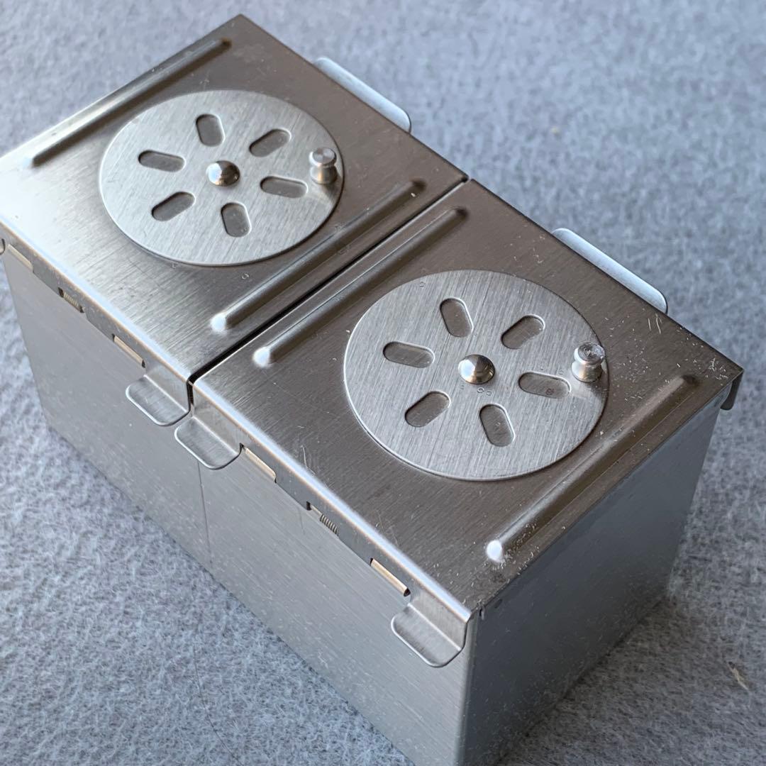 YDM ワッテ缶　ワンタッチコットンボックス　歯科