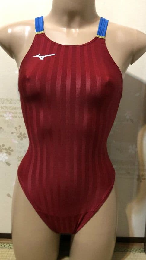 V*r様 Mizuno ストリームアクセラ 競泳水着 赤/青