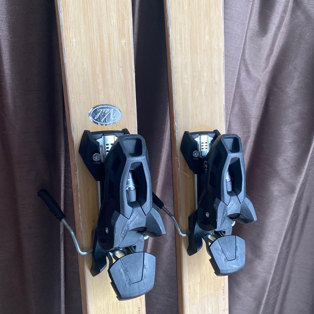 ZUMA スキー板BAMBOO 167 フィッシャースキーカバー付き！SALE！