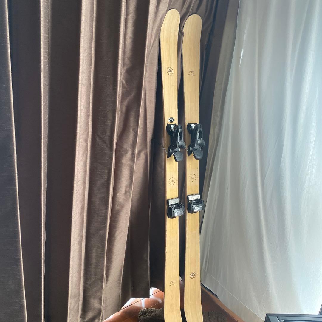 ZUMA スキー板BAMBOO 167 フィッシャースキーカバー付き！SALE！