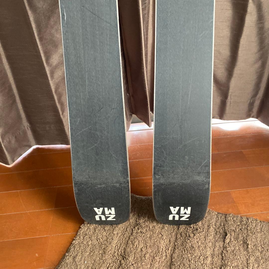 ZUMA スキー板BAMBOO 167 フィッシャースキーカバー付き！SALE！