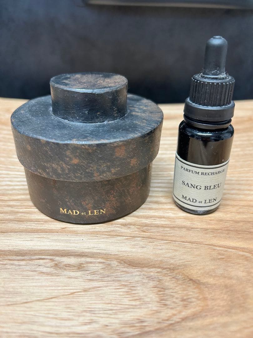 MAD et LEN ポプリ フラット ブルー ミニ