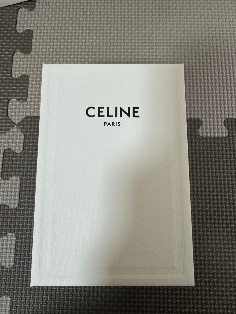CELINE 三つ折り財布　ブラック
