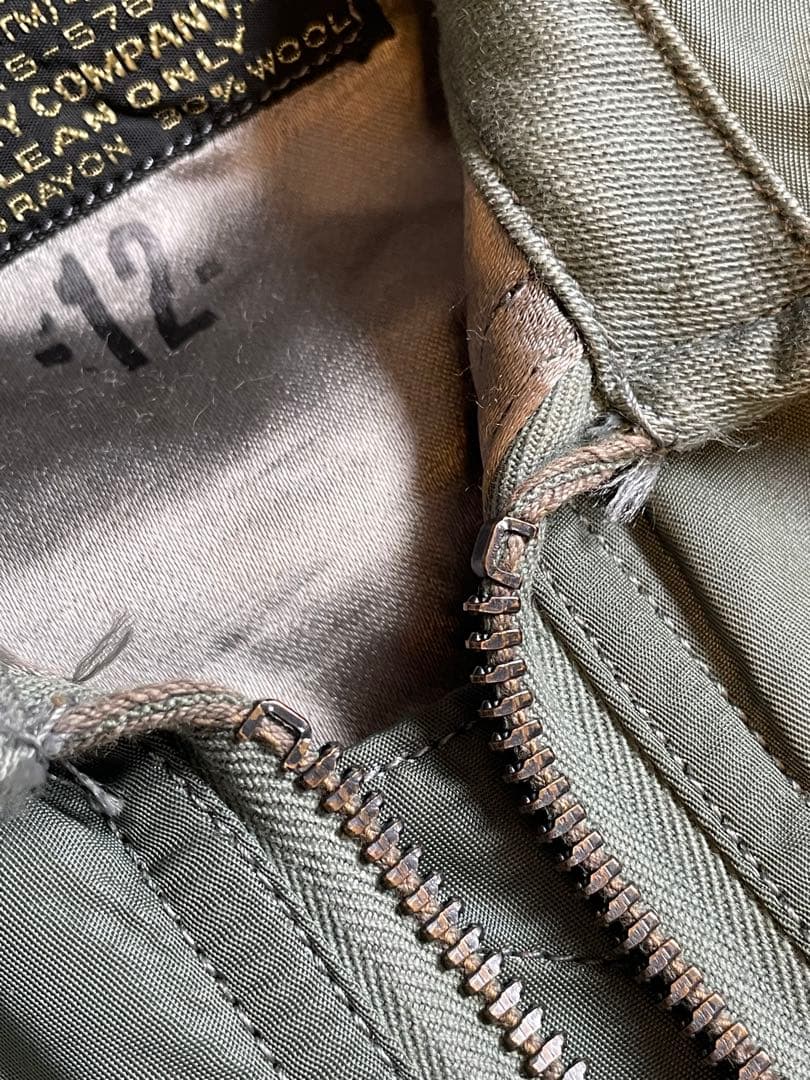 た*ま様 50s U.S.AIR FORCE CWU-1/P ジャンプスーツ 黒