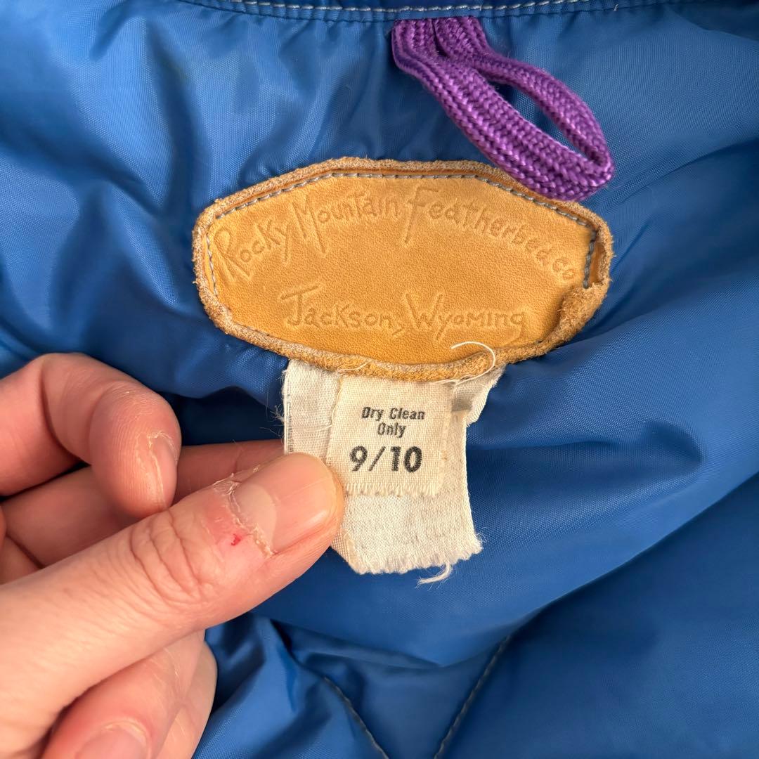 f*5様 70s ロッキーマウンテン ダウンベスト オリジナル ビンテージ