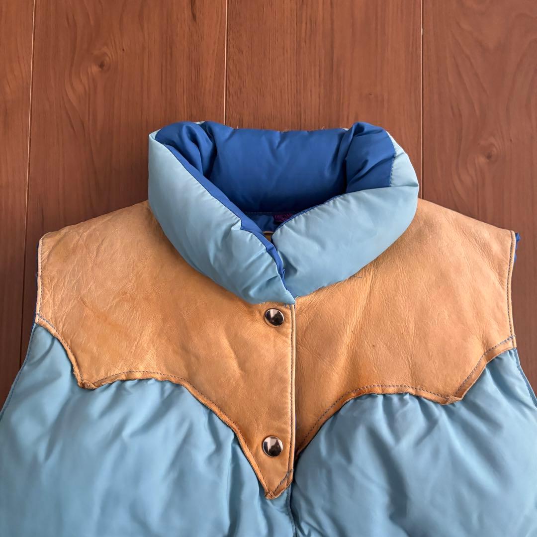 f*5様 70s ロッキーマウンテン ダウンベスト オリジナル ビンテージ