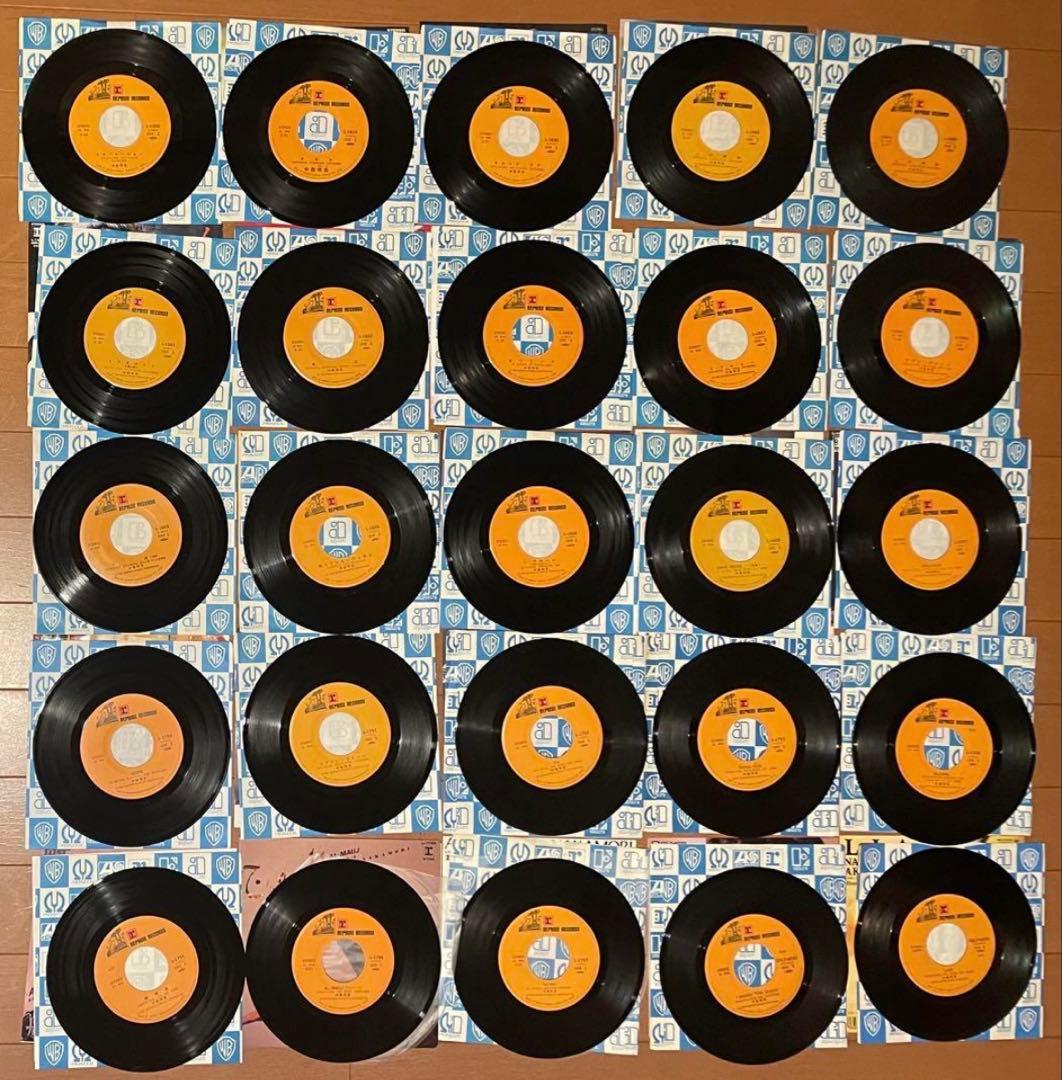 中森明菜　ワーナーパイオニア　シングルレコード　コンプリート25枚セット