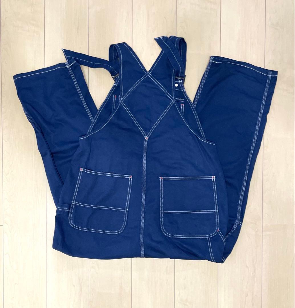 BIGMAC×BEAMS BOY 別注 オーバーダイオーバーオール