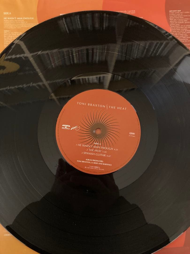 Toni Braxton The Heat レコード