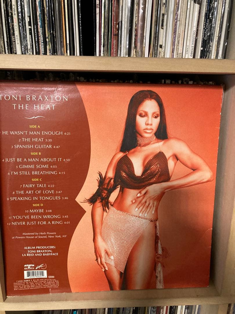 Toni Braxton The Heat レコード