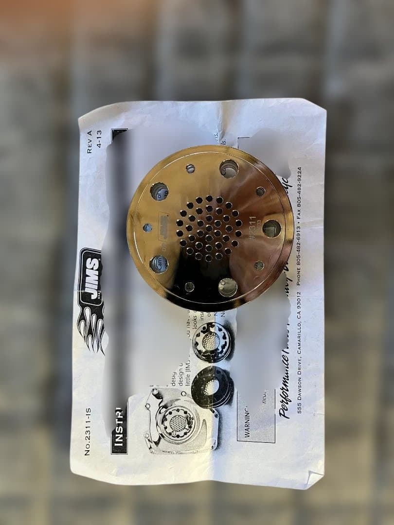 ソフテイル車高調整　イージーロワリングキット・JIMS製タイマーカバー