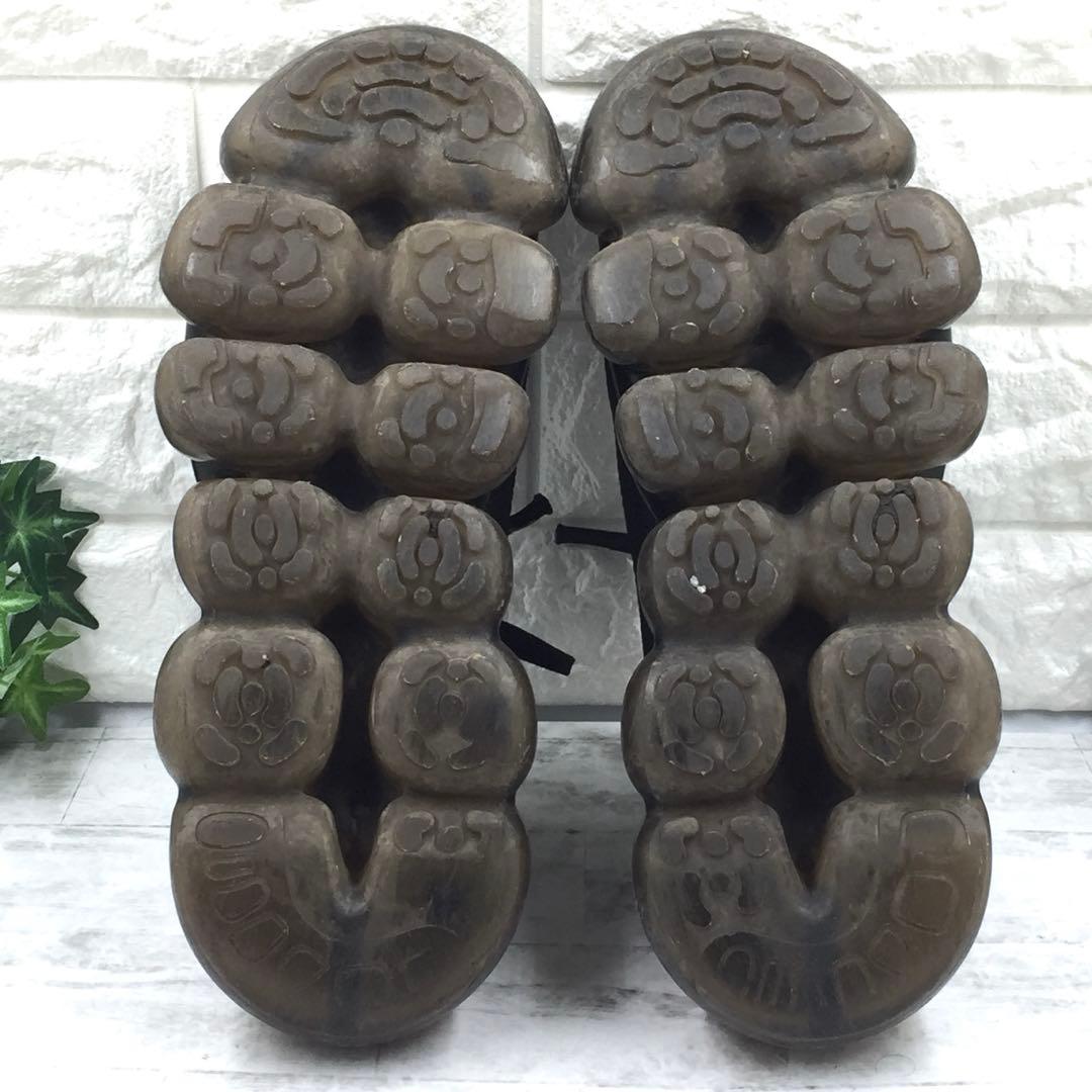 grounds グラウンズ Jewelry 厚底メッシュスニーカー 黒 24cm