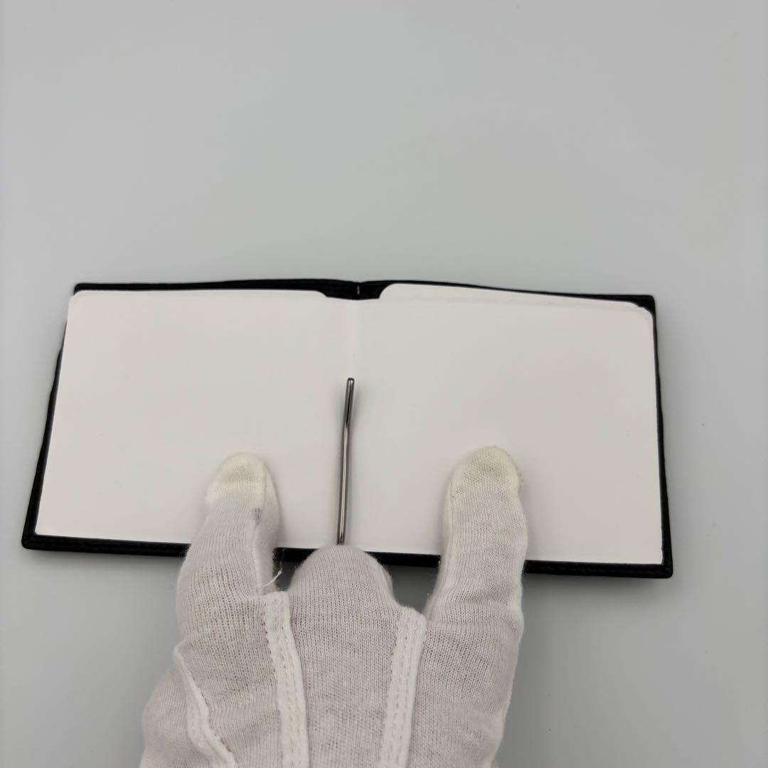 美品　Gucci GGシマ マネークリップ 黒 箱付き