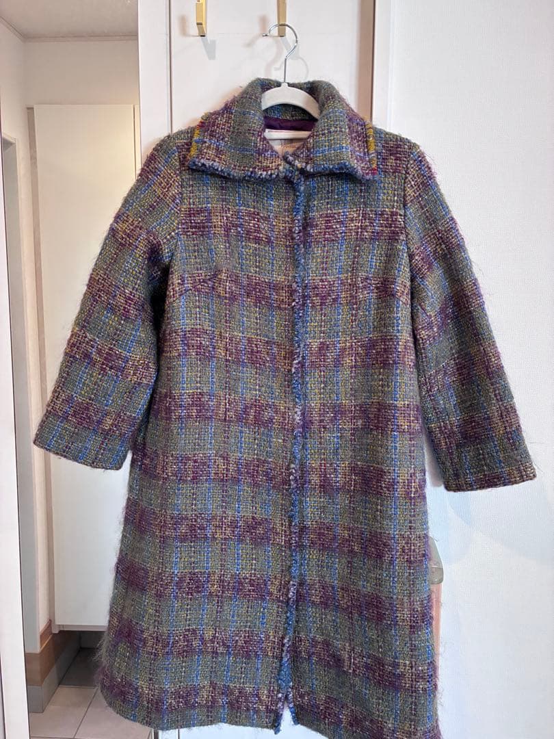シビラ　ツイード ロングコート