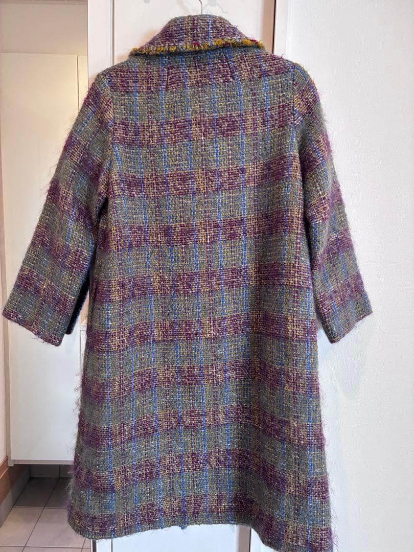 シビラ　ツイード ロングコート