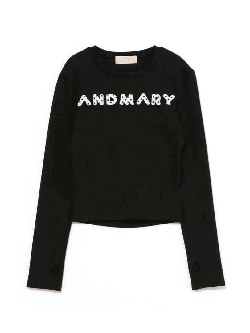 最終値下げ⭐️Mary logo pattern tops andmary