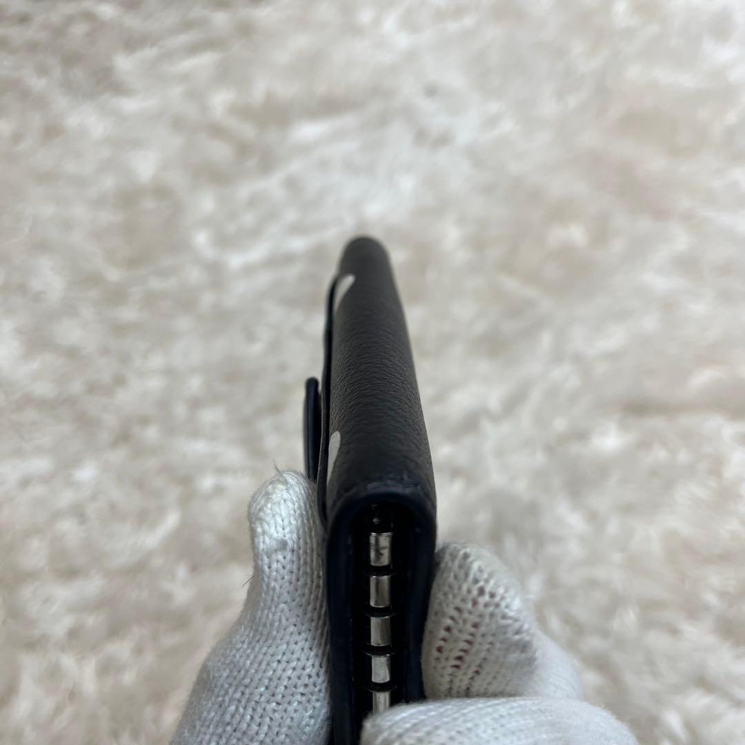 バレンシアガ　BALENCIAGA キーケース　6連フック　ドット　水玉　レザー