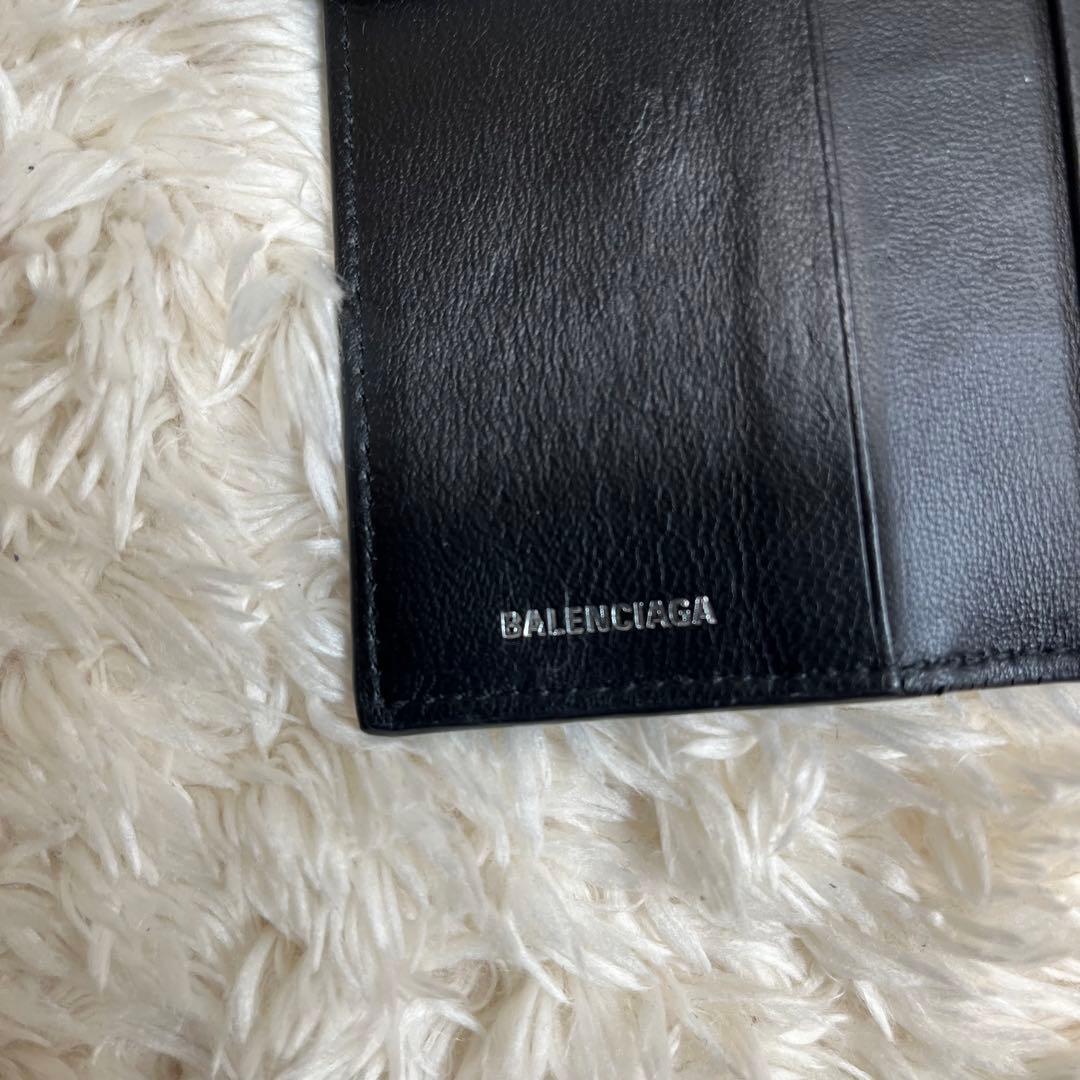 バレンシアガ　BALENCIAGA キーケース　6連フック　ドット　水玉　レザー