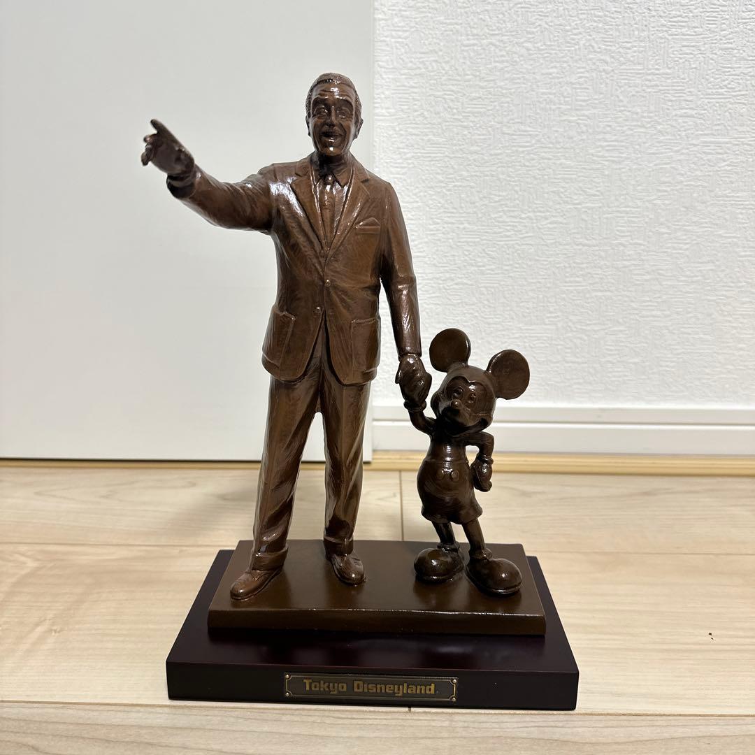 パートナーズ像　フィギュア　ウォルト　ミッキーマウス