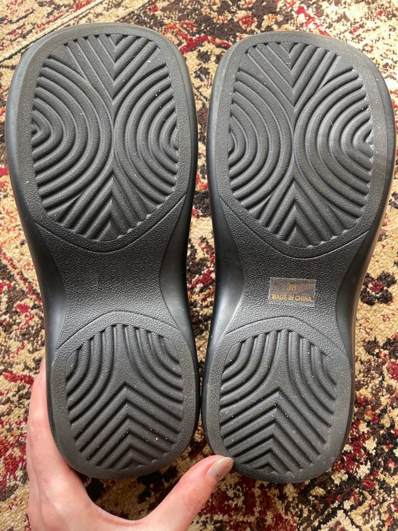 TODAYFUL Volume Sole Sabot ボリュームソールサボ 38