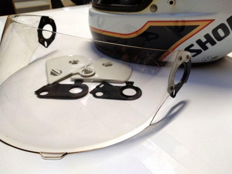 SHOEI RFV KATAYAMA2 片山レプリカ ロスマンズ ヘルメット