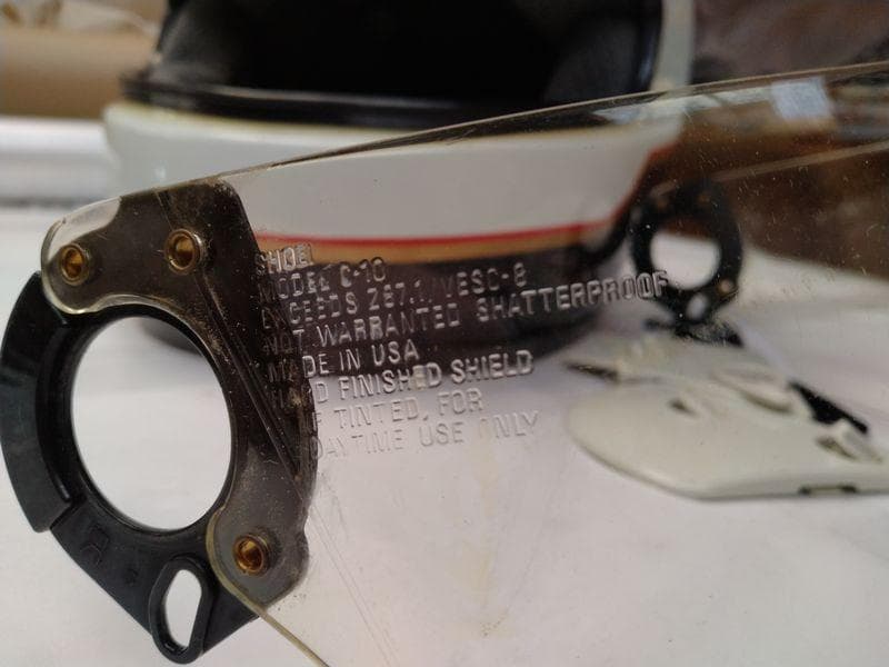 SHOEI RFV KATAYAMA2 片山レプリカ ロスマンズ ヘルメット