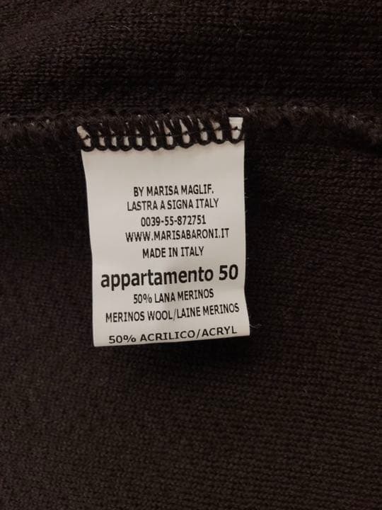 appartamento 50 ニットコート裏無しイタリア製　インポート(^^)