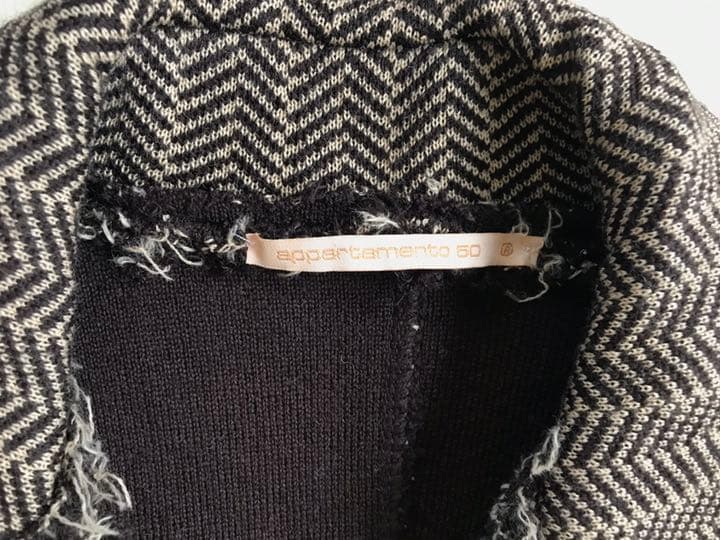 appartamento 50 ニットコート裏無しイタリア製　インポート(^^)