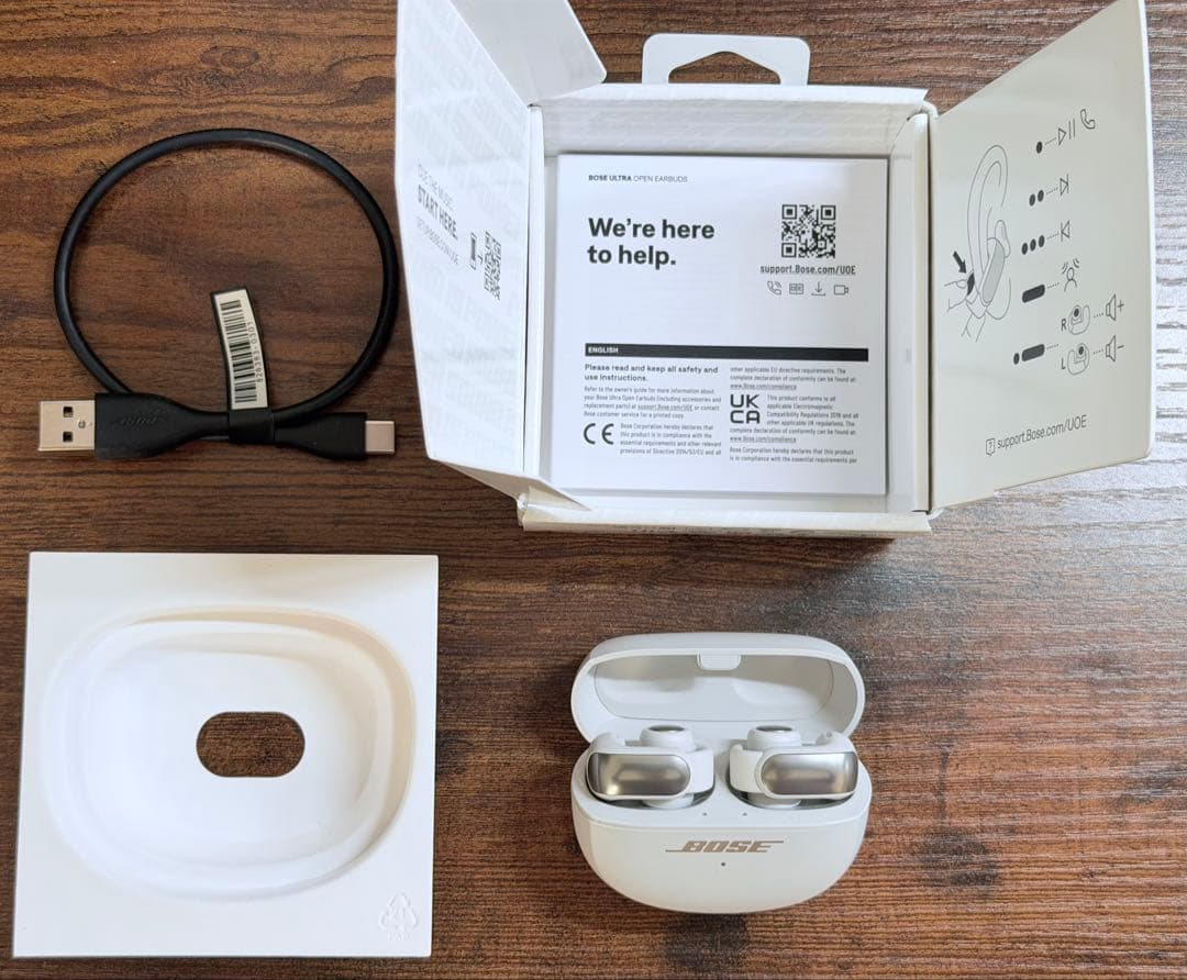 【美品】Bose Ultra Open Earbuds オープンイヤー