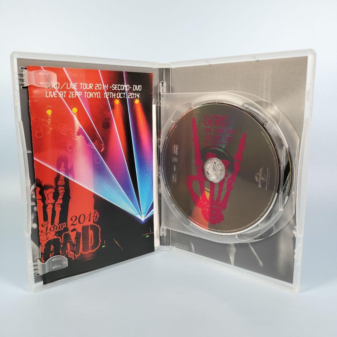 GERO LIVE TOUR 2014-SECOND-DVD　初回限定