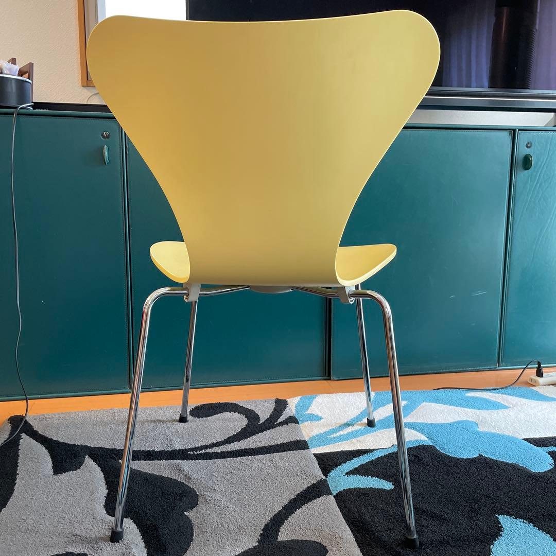 #フリッツハンセン#セブンチェア#複数購入割引あり#ライトイエロー#美品#椅子