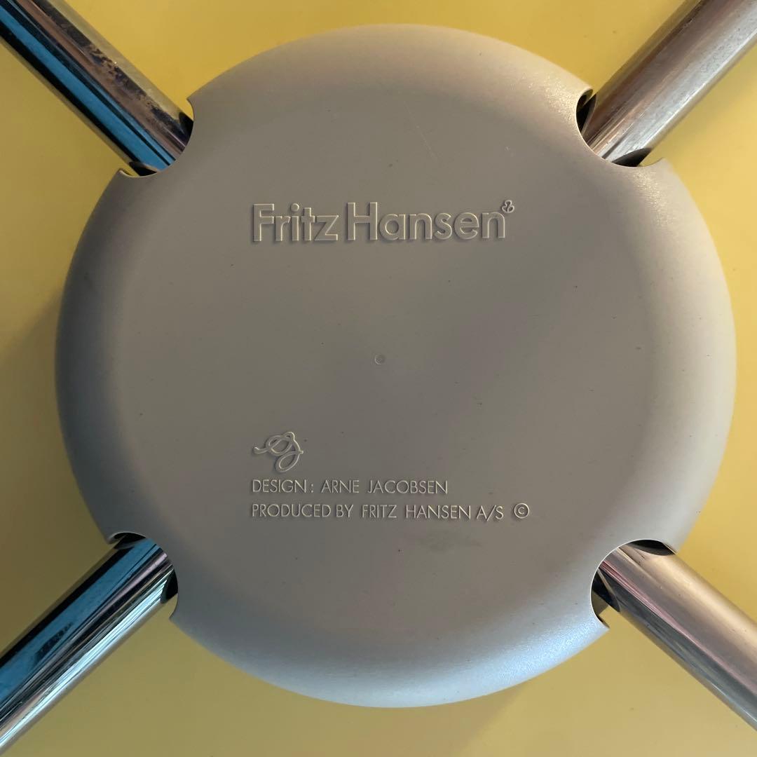 #フリッツハンセン#セブンチェア#複数購入割引あり#ライトイエロー#美品#椅子