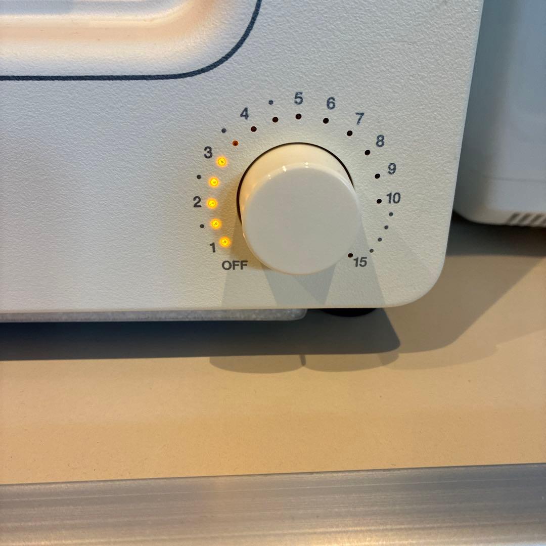 バリュミューダ　トースター　ホワイト　K01E