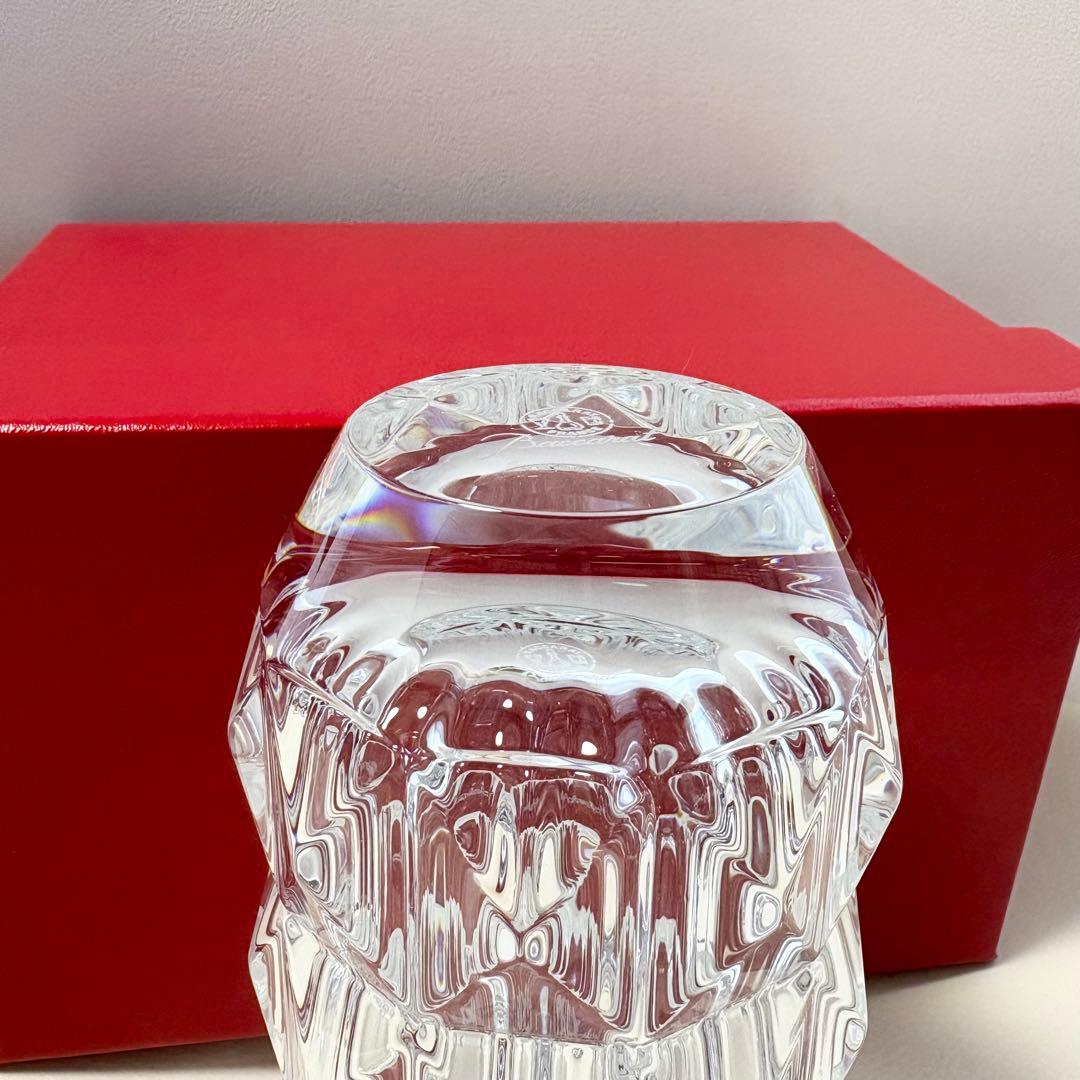 【未使用】Baccarat ルクソール ベース　花瓶　15㎝　箱有り