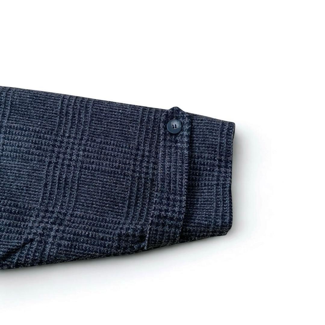 80s EDDIE BAUER ツイード ウール オーバー コート USA製