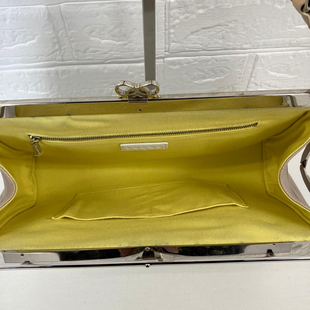 LOEWE　 ロエベ　ハンドバッグ　バタフライがま口　スタッズ　946