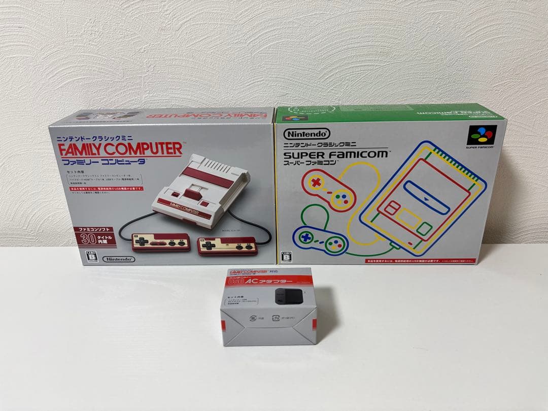 クラシックミニ ファミリーコンピュータ & スーパーファミコン ダブルパック