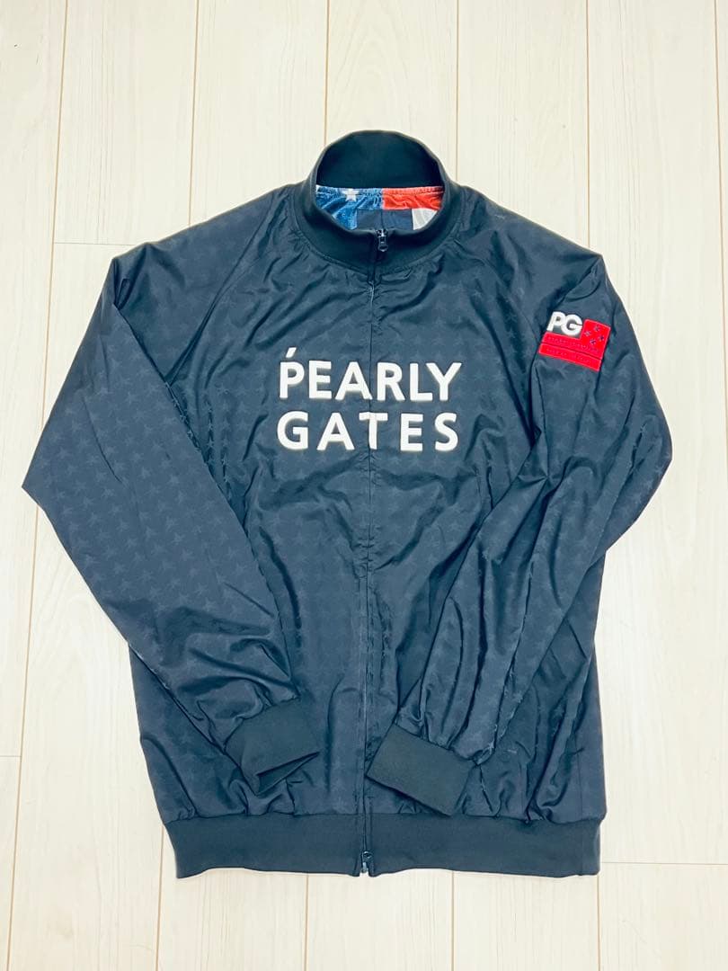 パーリーゲイツ　PEARLY GATES ジャケット　ブルゾン　美品　星条旗柄