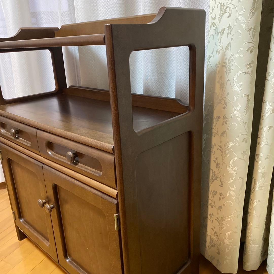 【カリモク家具】karimoku サイドボードキャビネット 飾り棚