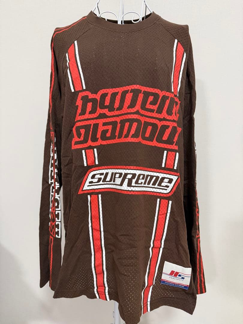 Supreme×HystericGlamour L/S Mesh L