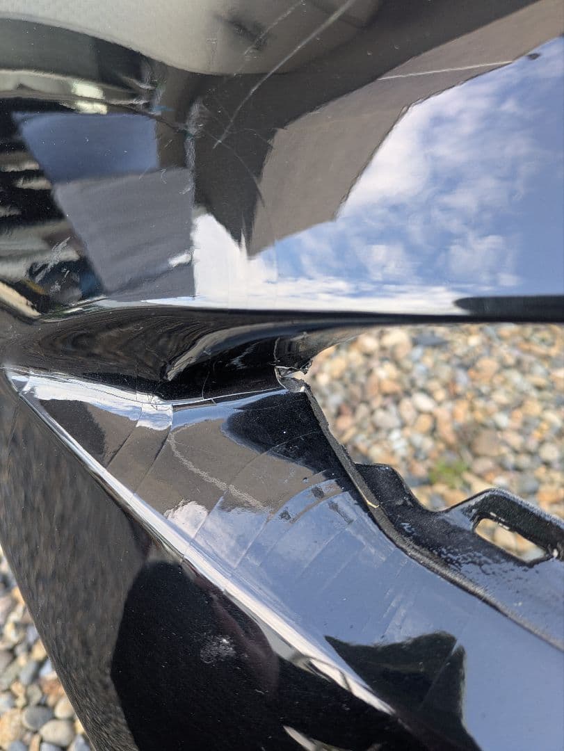 MODELLISTA　86 zn6後期フロントバンパー中古難あり