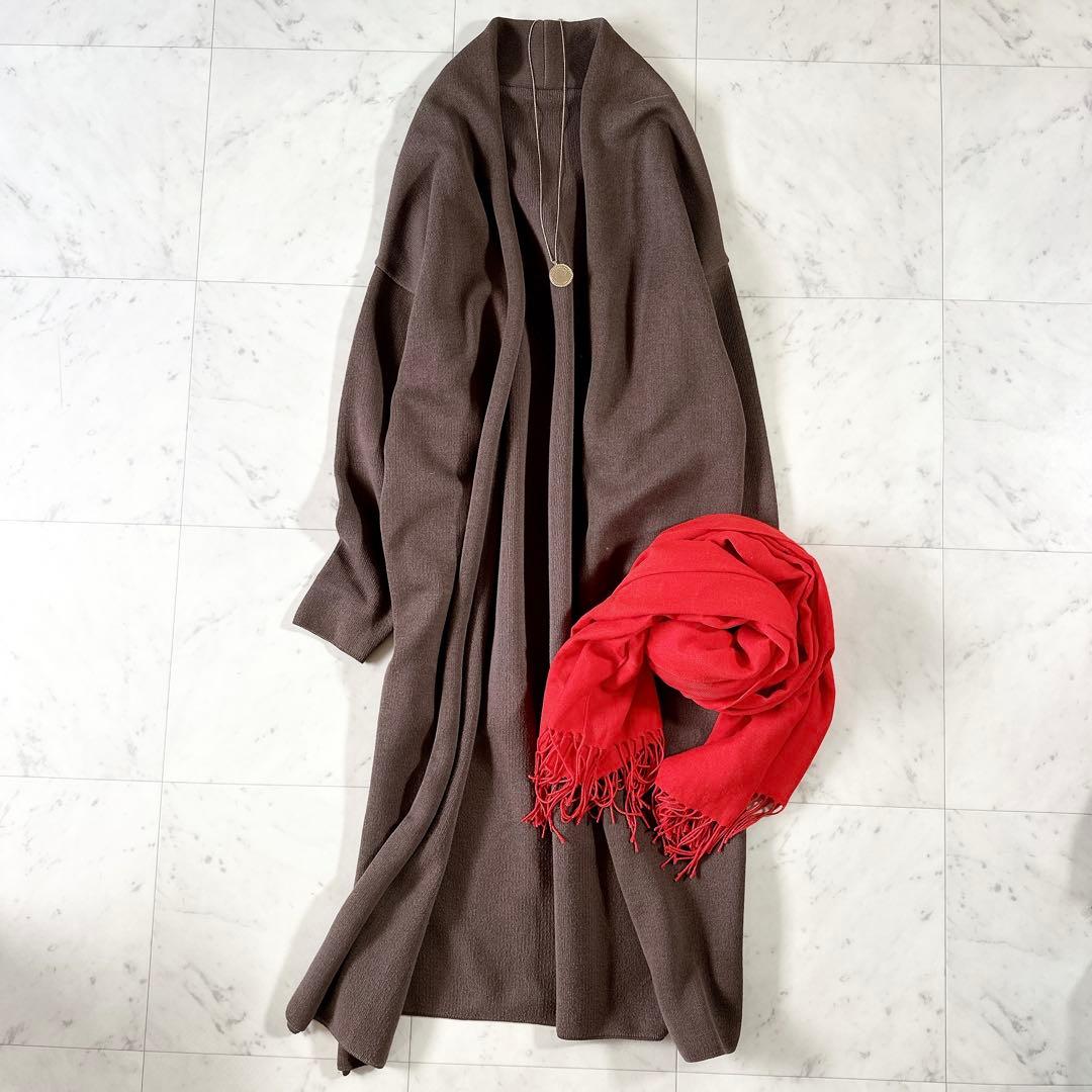 極美品ღドゥーズィエムクラス Twins cotton ロングガウン muse