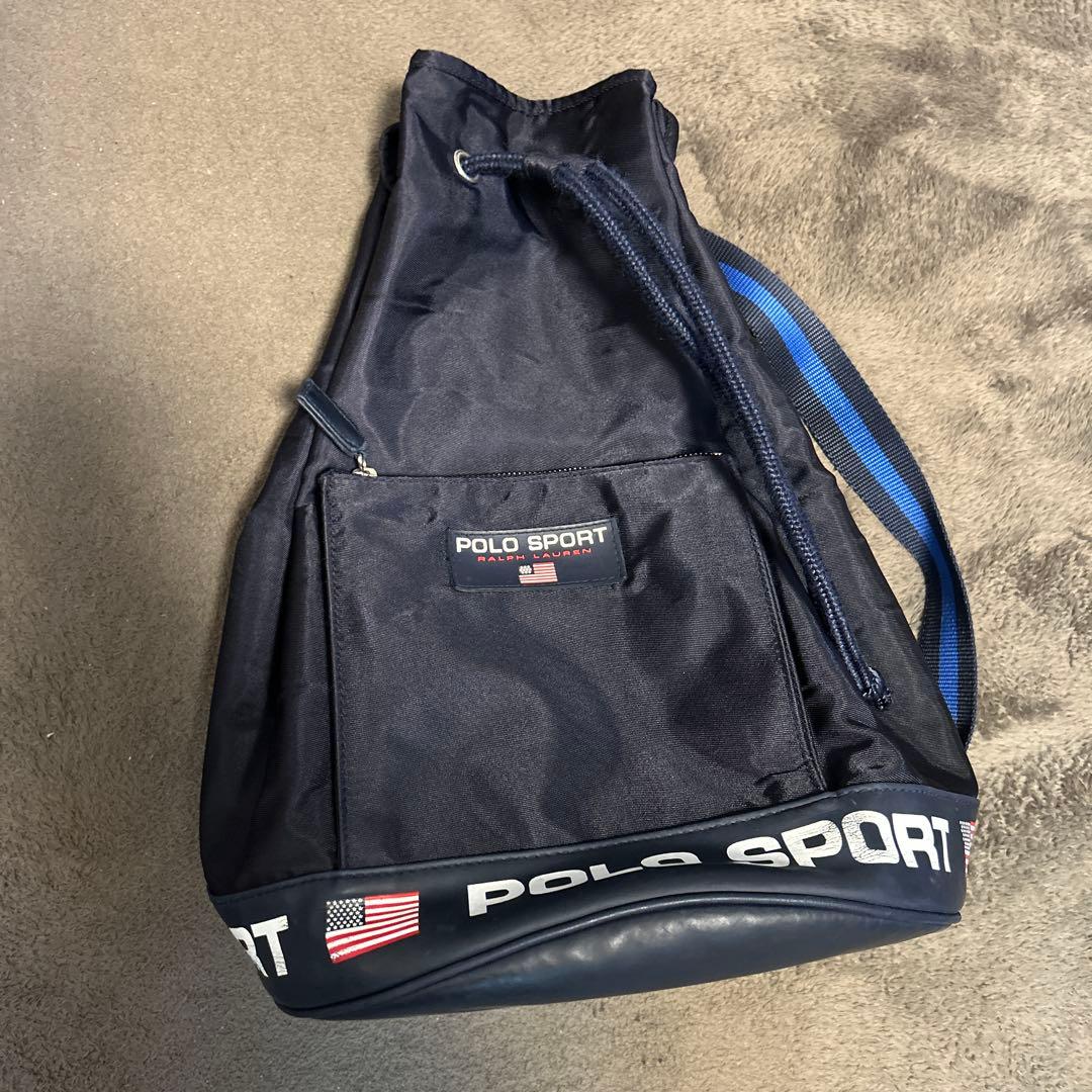 POLO SPORTポロスポーツ ワンショルダー 巾着 バッグ 00s90s
