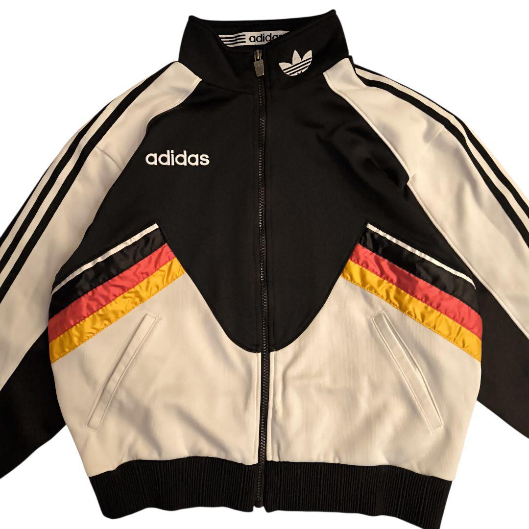 【極美品✨】デサント製 アディダス 90s ドイツ代表 トラックジャケット 希少