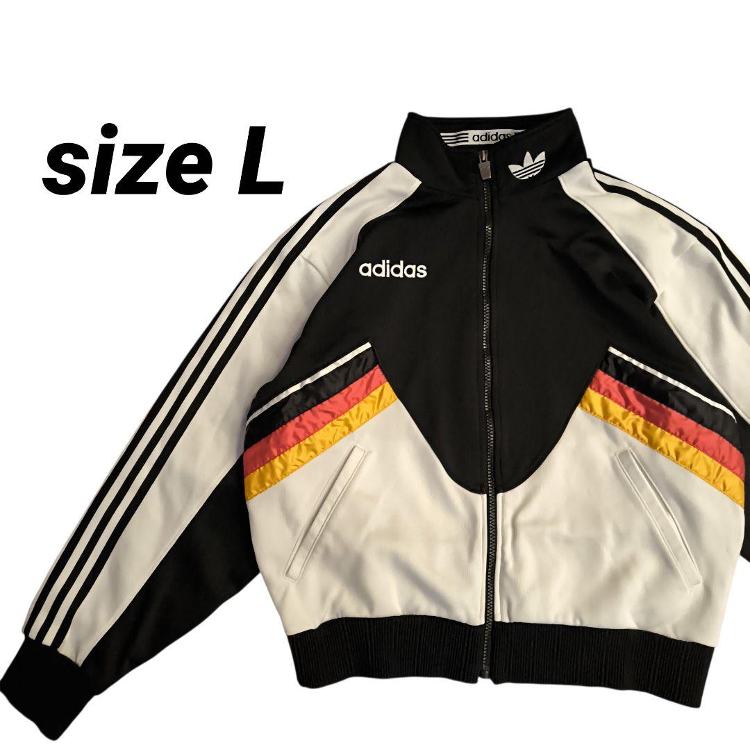【極美品✨】デサント製 アディダス 90s ドイツ代表 トラックジャケット 希少