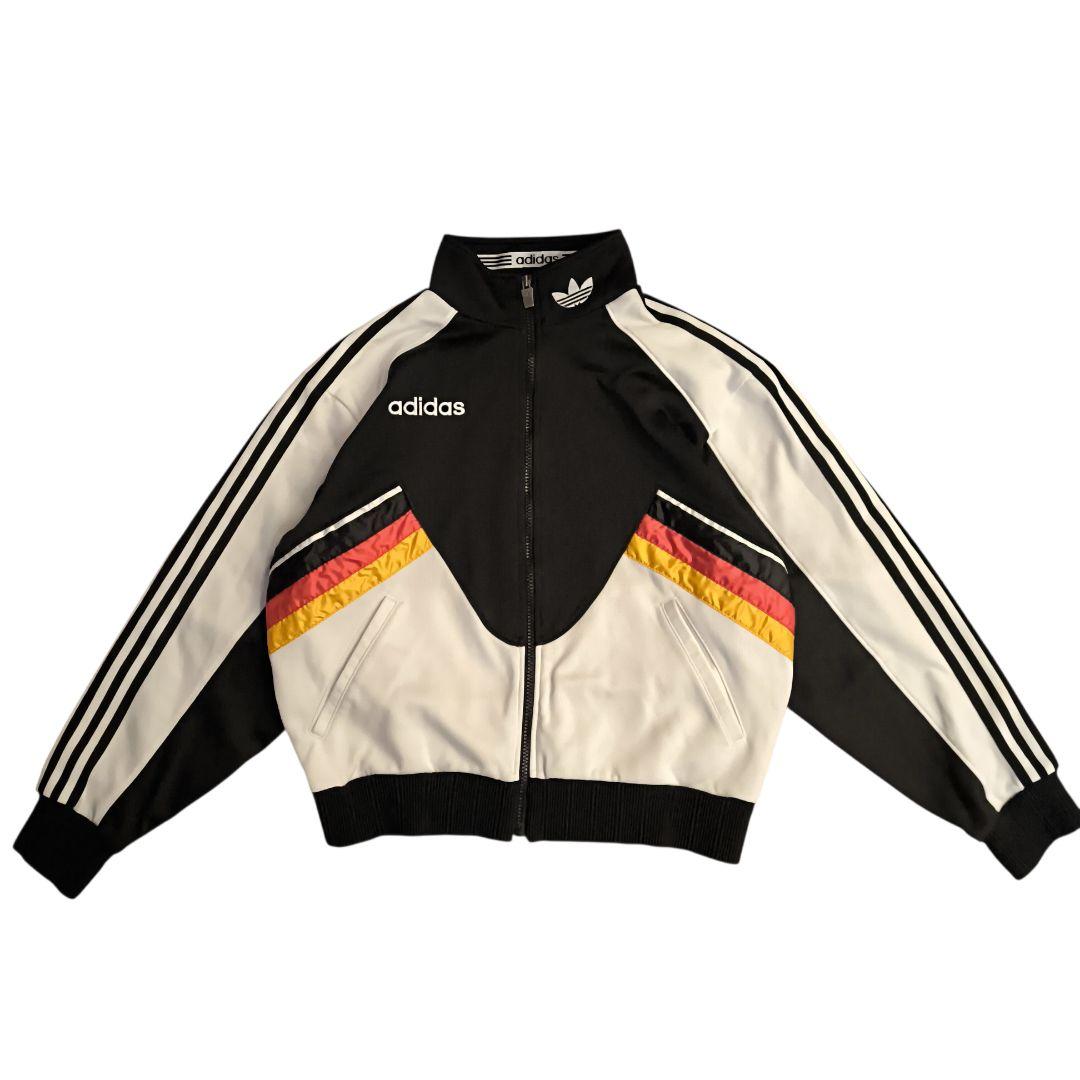 【極美品✨】デサント製 アディダス 90s ドイツ代表 トラックジャケット 希少