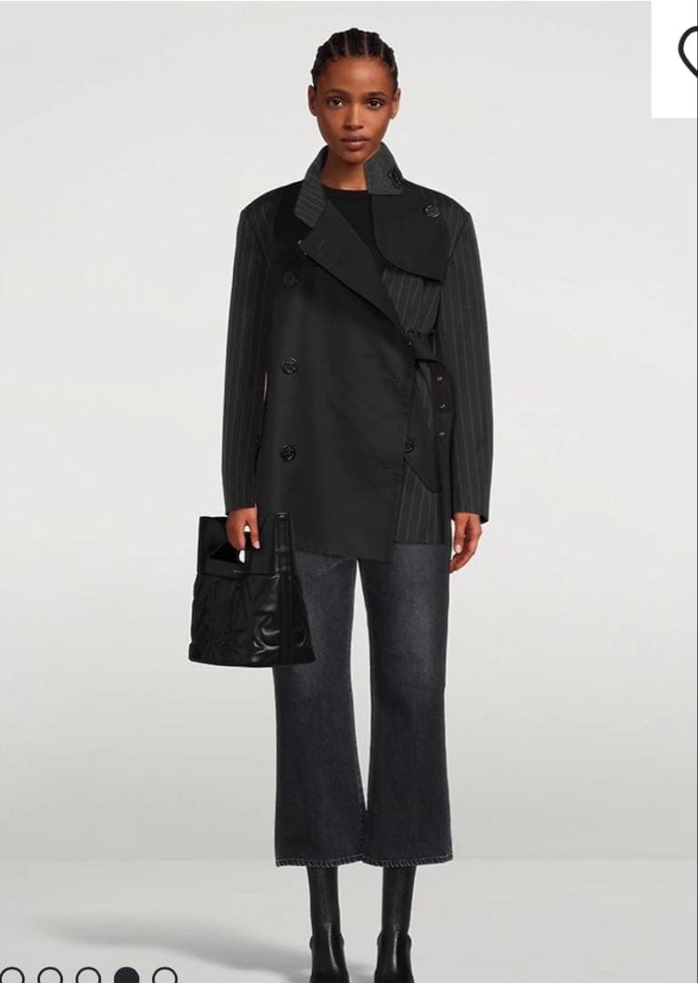 Sacai トレンチコートドッキングコート2023年製