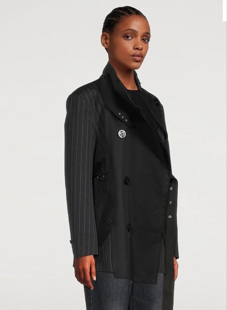 Sacai トレンチコートドッキングコート2023年製